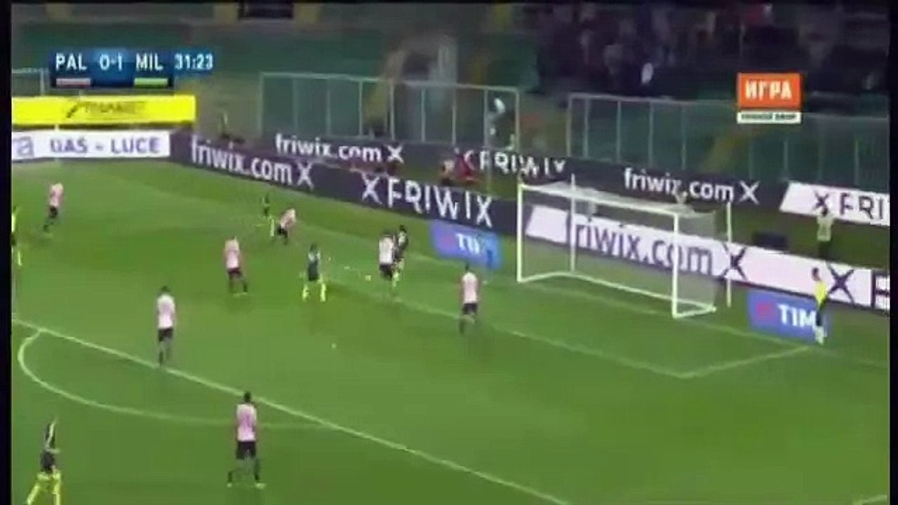 Mbaye Niang Goal - Palermo vs AC Milan 0-2 Serie A 2016