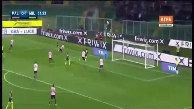 Mbaye Niang Goal - Palermo vs AC Milan 0-2 Serie A 2016