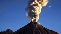 Meksika’daki yanardağ böyle patladı