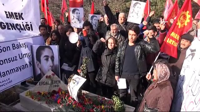 17 yaşında idam edilen Erdal Eren, mezarı başında anıldı