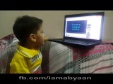 Justin Bieber's youngest fan Abyaan khan singing baby