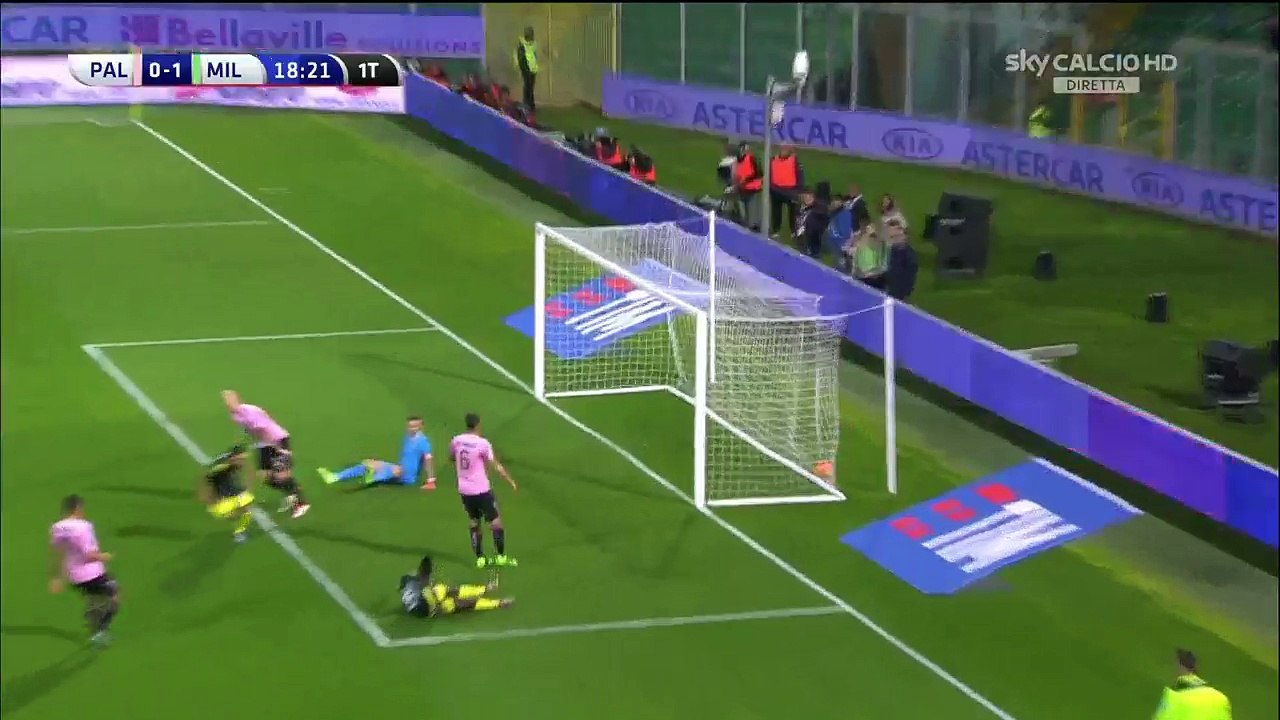 All Goals HD - Palermo 0-2 AC Milan - 03-02-2016