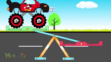 Mickey Mouse Truck - Video For Kids - Trucks Cartoon