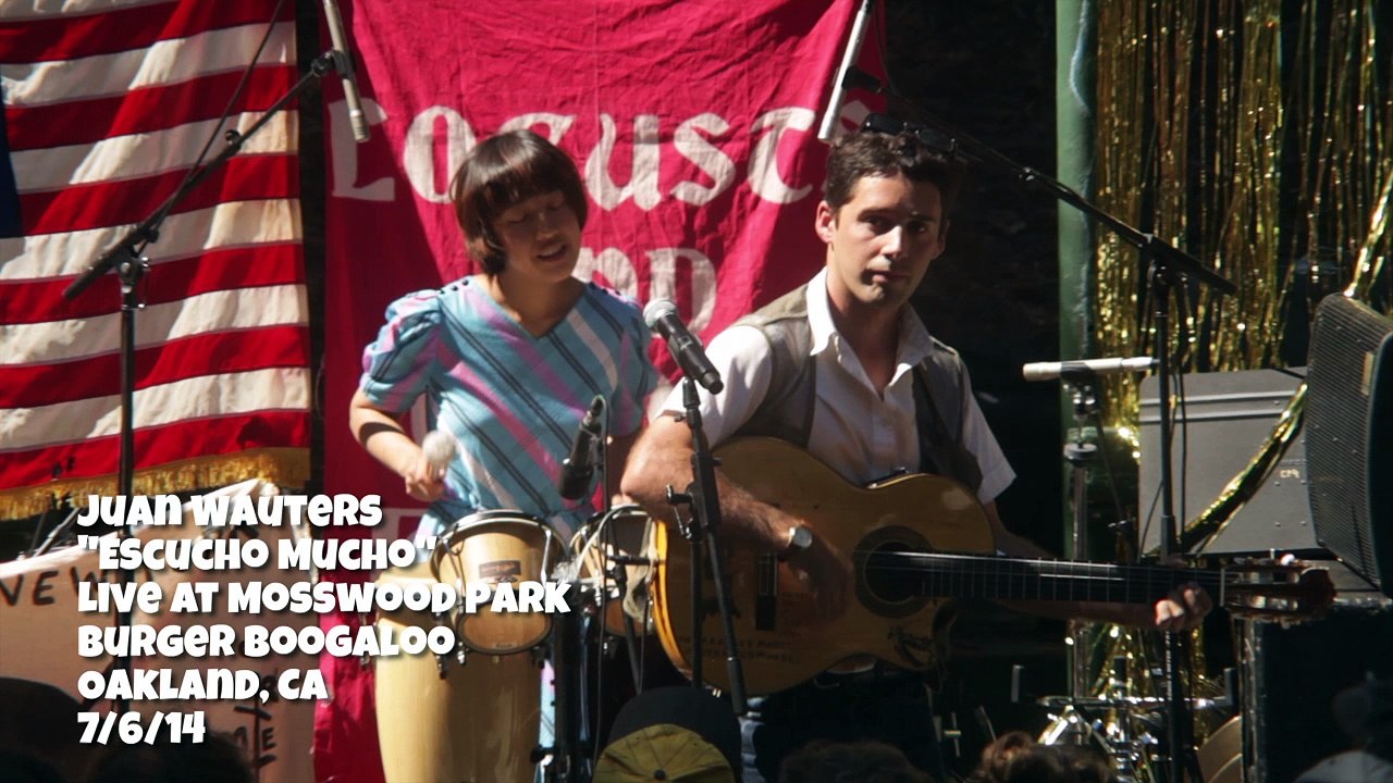 Juan Wauters "Escucho Mucho" | Live @ Mosswood Park Burger Boogaloo 2014