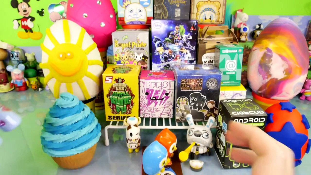 SURPRISE EGGS! BFFS Disney Vinlymation LEGO Spongebob MLP Superhero Play Doh Egg Toys