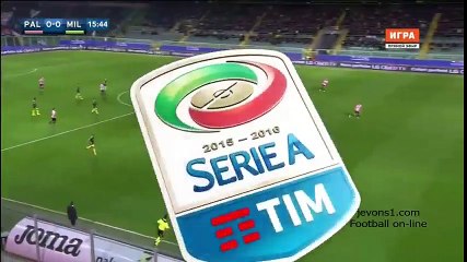 Palermo 0-2 AC Milan - Full Highlights 03-02-2016 HD