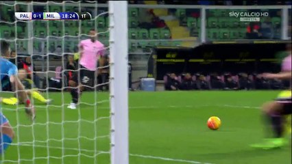 All Goals - Palermo 0-2 AC Milan - 03-02-2016 HD
