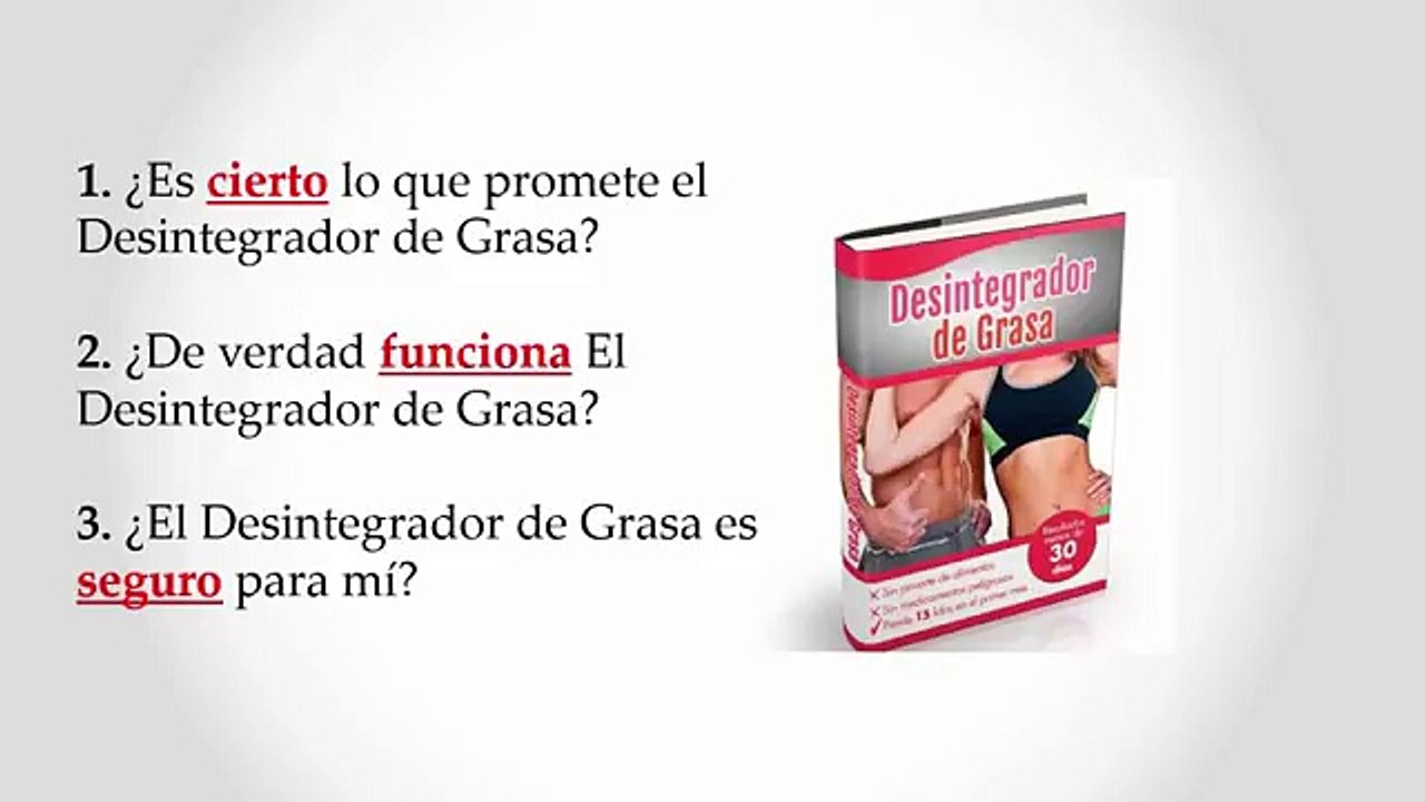 Desintegrador de grasa de Michael Wren