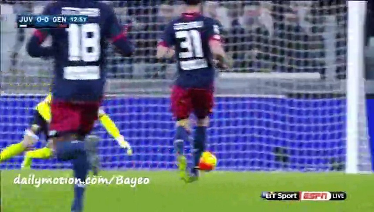 Juventus 1-0 Genoa-All Goals HD -  03-02-2016