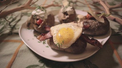 Stuff Baked Potato Bar: Unique Toppings for a One-Dish Meal