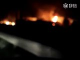 Explosion at a chemical warehouse in chinas shandong province