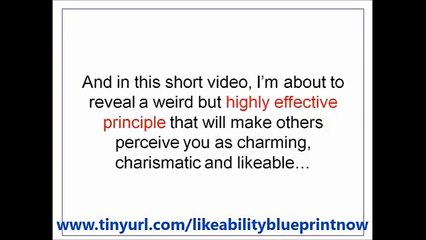 Likeability Blueprint Review | AMAZING Likeability Blueprint Review By Mark Williams