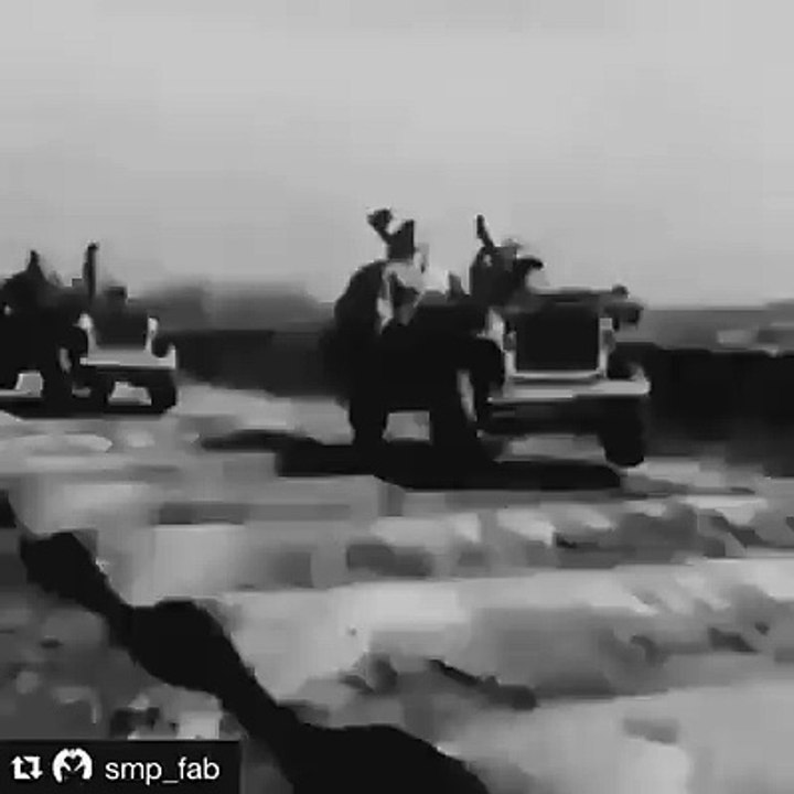 Car funny jump driving