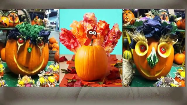 Тыква Красивый осенний декор из тыквы для дома Декор, украшение, поделки из тыквы