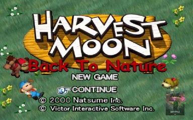 Zagrajmy w Harvest Moon:Back to Nature - Początek
