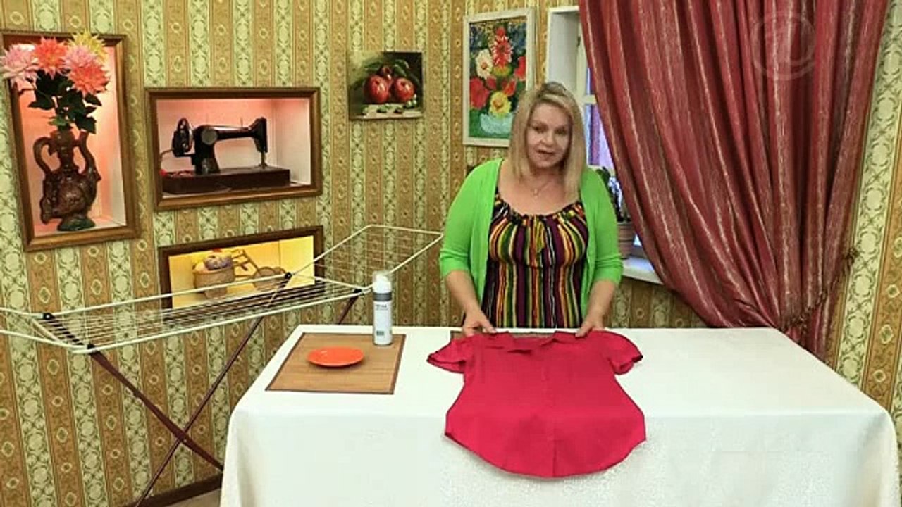 Как вывести пятно на блузке