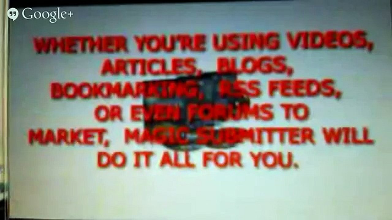 Magic Submitter | Software Review |  Submit site to search engines