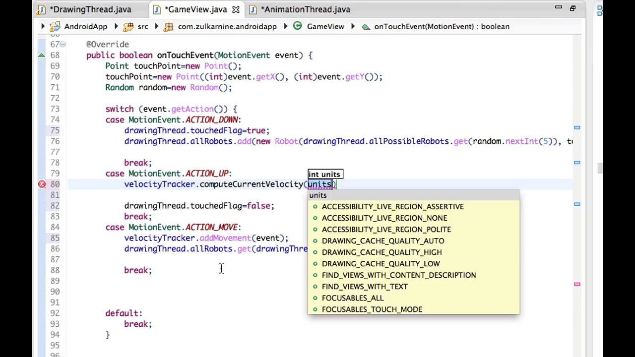 Java , OOP, Android Lecture 13 (Android Game Development-3) (In Bengali)(বাংলা)