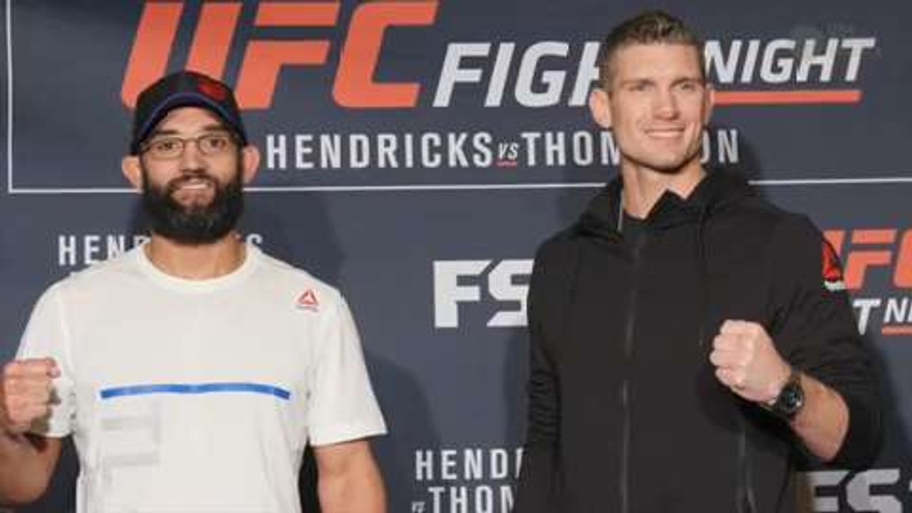 UFC Fight Night 82 Media Day Face-offs