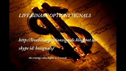 Binary Options Signals / bosignals , our strategy