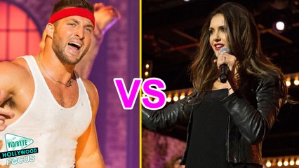 Nina Dobrev Gets It On Vs Eye of The Tiger on Lip Sync Battle