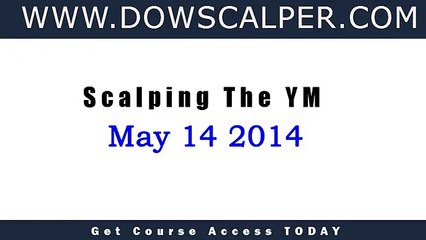 Scalping YM With Dowscalper