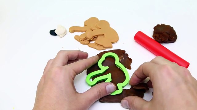 Play Doh Jungle Pets Animal Activities Play-Doh Gorilla and Monkey Playdough Set