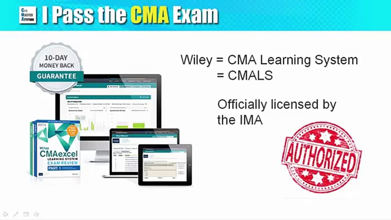 Wiley CMA Review: Learning System and Testbank Demo