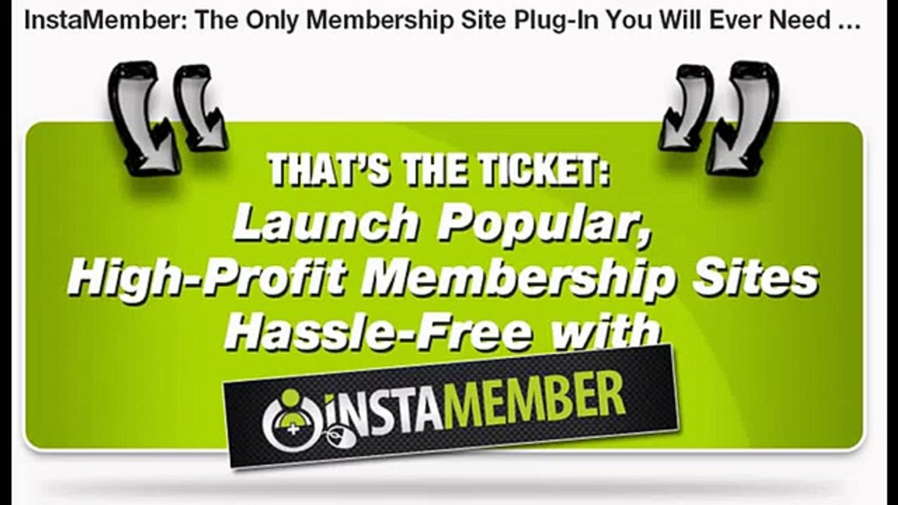 Instamember Review | InstaMember Wordpress Membership Plugin