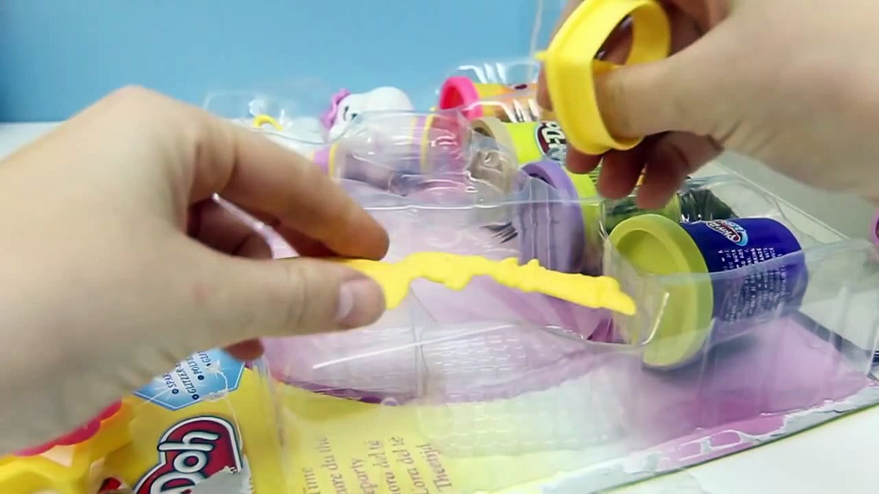 Play Doh Belle Magical Tea Party Toy Playset Disney Princess Beauty and the Beast playdough