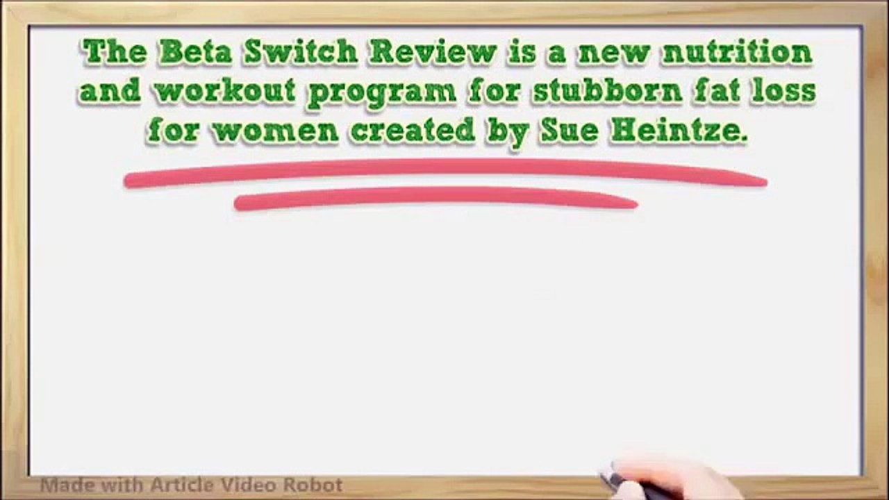 The Beta Switch Review-Program Stubborn Fat Loss For Women Review By Sue Hientze
