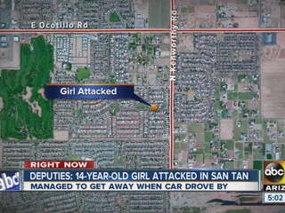 PCSO: 14-year-old girl attacked in San Tan Valley
