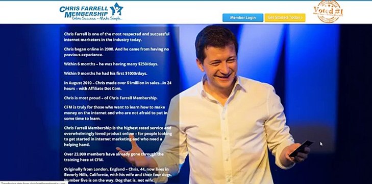 Chris Farrell Membership | Stop Struggling & Start Earning with Chris Farrell Membership