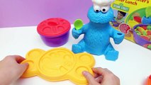 Play Doh Cookie Monster Letter Lunch Mold Cookies Sesame Street Playset playdo toy