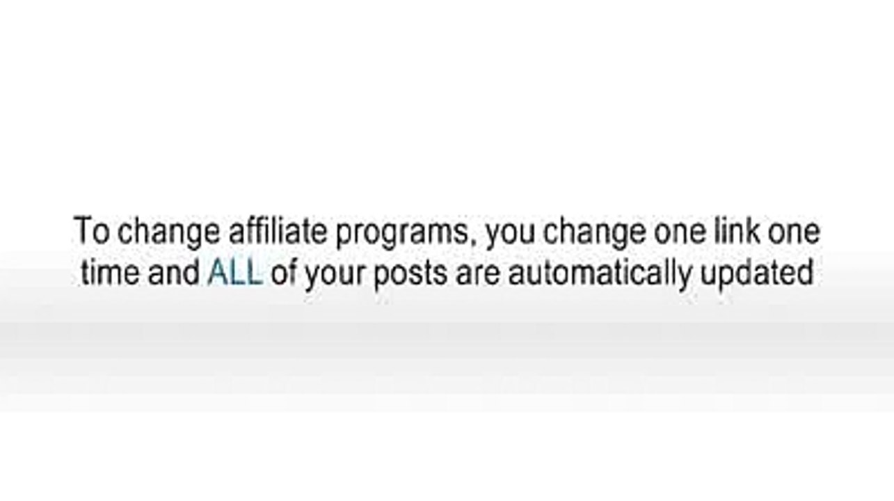 MaxBlogPress Ninja Affiliate Wordpress Affiliate Link Management Plugin 116