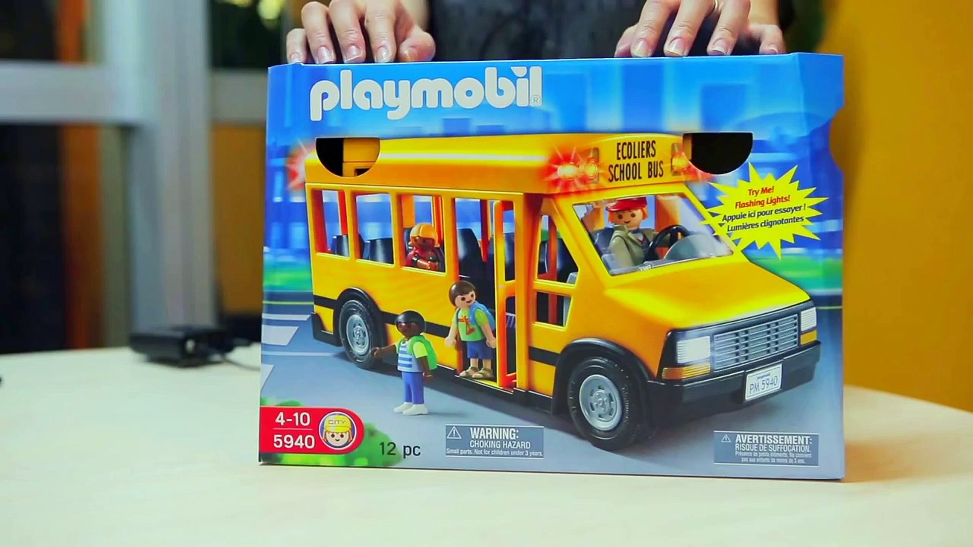 playmobil school bus 5940