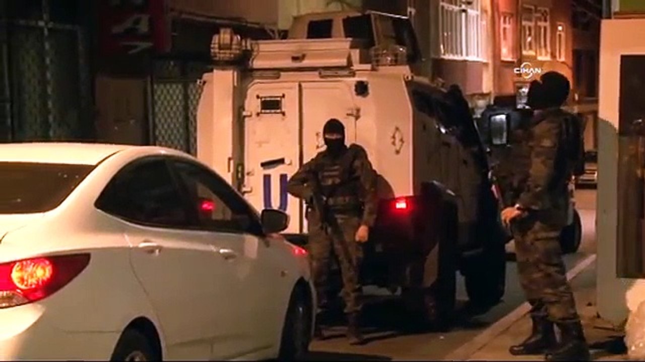 İstanbul'da şafak operasyonu
