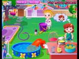 Baby Hazel in Backyard Party Game # Play disney Games # Watch Cartoons