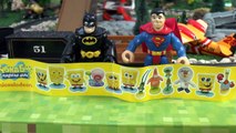 Batman helps Superman with Thomas and Friends Hiro collect Surprise Eggs | Kinder Avengers