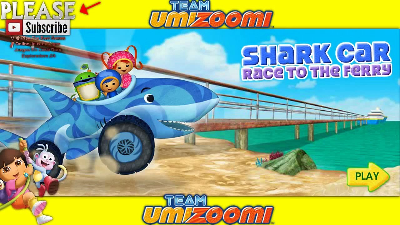 Watch Team Umizoomi Video Games Shark Car Race To the Ferry