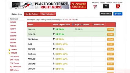 Option Bot Binary Options Members Area Software In Action | Binary Options Bot Review 2014