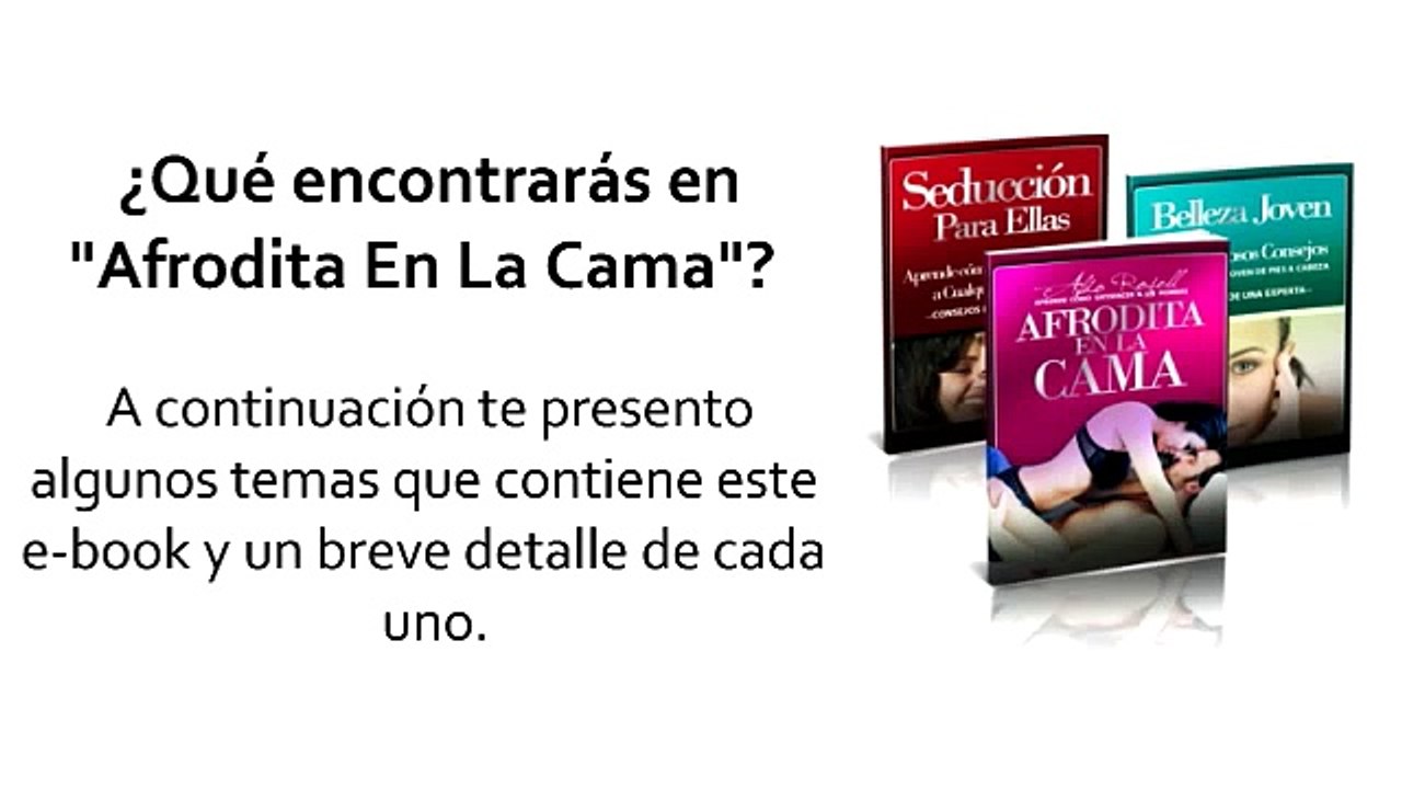 Afrodita en la Cama | Como Satisfacer a un Hombre en la Cama