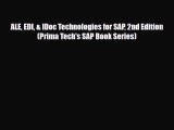 [PDF Download] ALE EDI & IDoc Technologies for SAP 2nd Edition (Prima Tech's SAP Book Series)