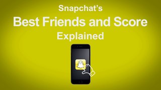 Snapchat's Best Friend and Score Explained