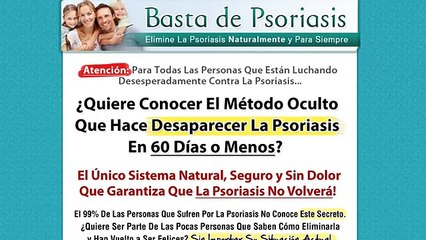 Psoriasis Tratamiento Con Remedios Caseros Para La Psoriasis Y Basta De Psoriasis