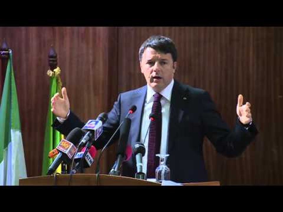 Senegal - Matteo Renzi interviene all’Universit...