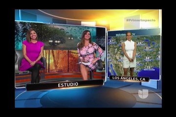 Jackie Guerrido Sexy White Dress 2-3-16