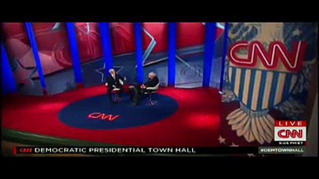 FULL CNN Democratic Town Hall P1 Bernie Sanders - 2-3-2016, New Hampshire