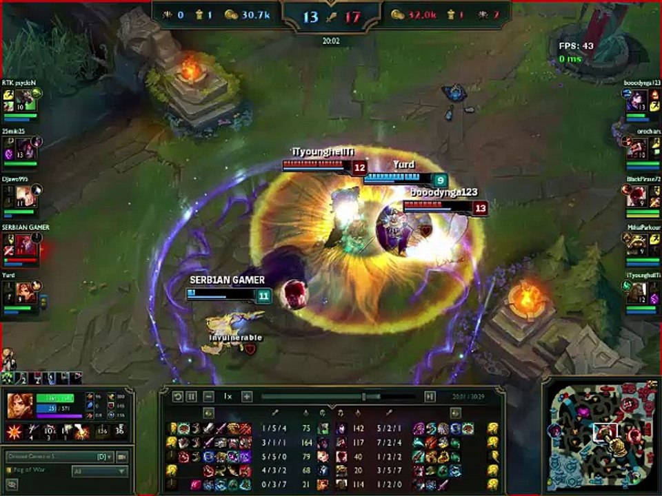 Lee Sin Triple Kill