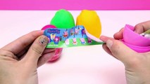 Kinder & Play Doh Surprise eggs Peppa Pig Hello Kitty Huevos sorpresa de chocolate